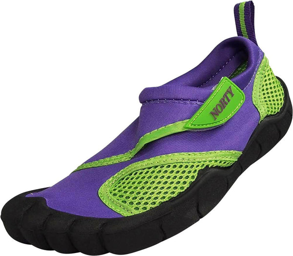 Norty Kids Water Shoes Slip-On Beach  Boys & Girls Aqua Sock for Children