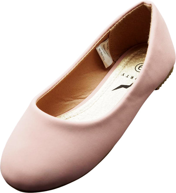 Norty Girls Fashion Ballerina Ballet Slip On Flat Shoe Sizes Toddler - Big Girls