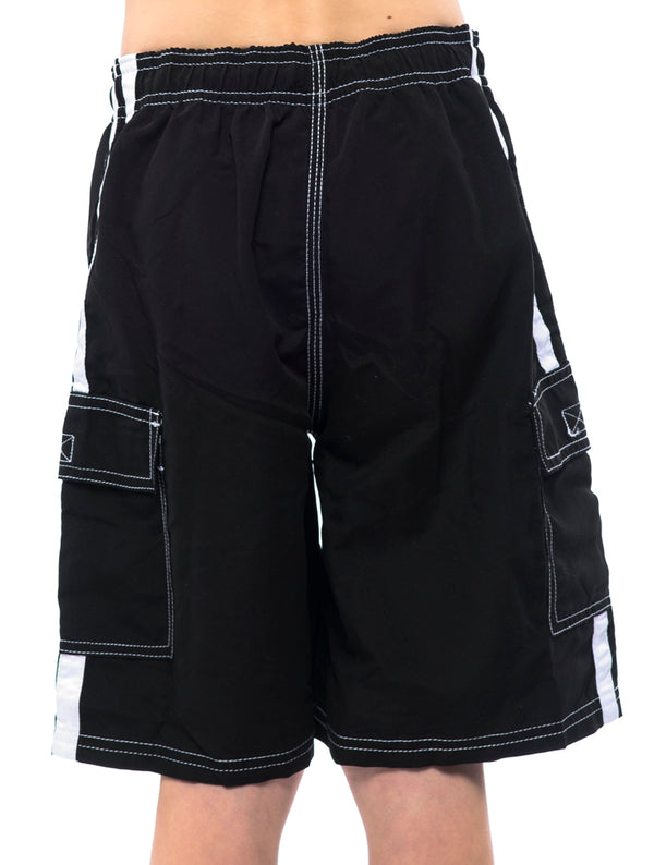 Norty Tween Big Boys 8 - 20 Swim Trunk Bathing Suit Boardshort Water Short