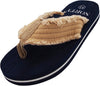 Norty Little and Big Boy's Flip Flop Thong Sandal Perfect for the Beach, Pool or Everyday