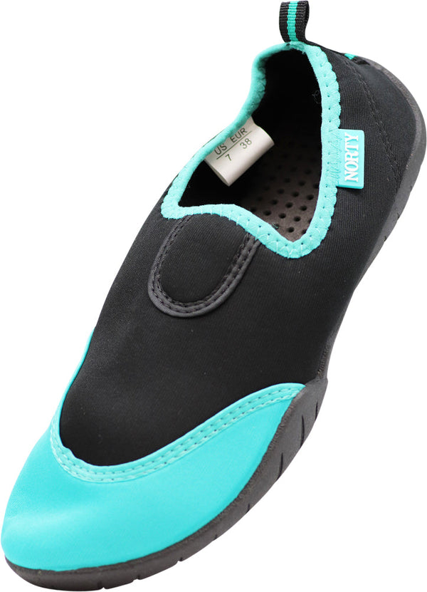 Norty Big Kid Young Mens Sizes 5-10 Water Aqua Sock Shoe Pool Beach Surf Slip On - RUNS 1 SIZE SMALL