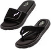 NORTY Men's Memory Foam Footbed Sandals - Casual for Beach, Pool, Shower