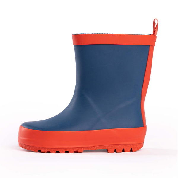 Norty New Toddlers / Little / Big Kids Boys Girls Waterproof Rubber Rain Boots