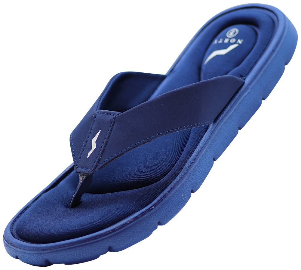 NORTY Men's Memory Foam Footbed Sandals - Casual for Beach, Pool, Shower