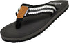 Norty Little and Big Boy's Flip Flop Thong Sandal Perfect for the Beach, Pool or Everyday