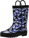 Norty Toddlers to Big Kids Boy's Girl's Waterproof Rubber Rain Boots