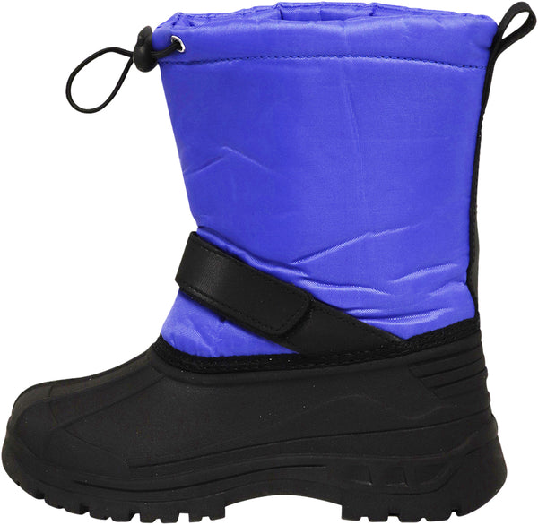 Norty Lightweight Fleece Lined Snow Boots for Toddlers, Little Kids and Big Kids Boy's Girl's Unisex