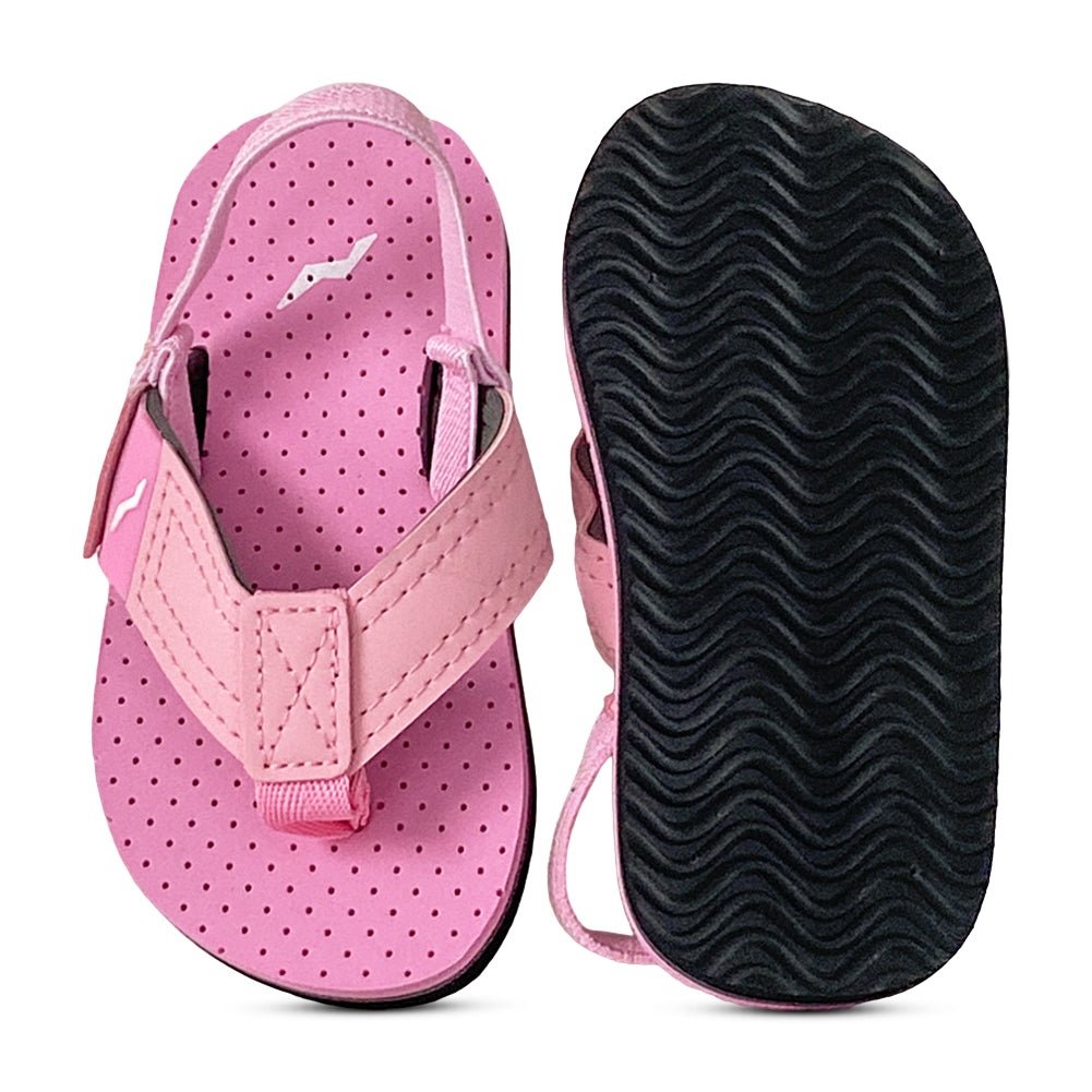 Norty Toddler Flip Flops for Kids Baby Boys Girls Elastic Slingback Flat Sandal