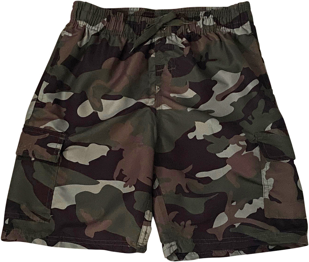 Norty Tween Big Boys 8 - 20 Swim Trunk Bathing Suit Boardshort Water Short