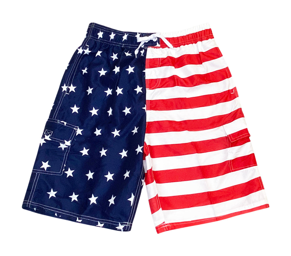 Norty Tween Big Boys 8 - 20 Swim Trunk Bathing Suit Boardshort Water Short