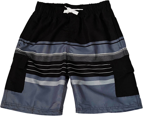 Norty Tween Big Boys 8 - 20 Swim Trunk Bathing Suit Boardshort Water Short