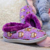 Norty Little Kid / Big Kid Girl's Fleece Memory Foam Slip On Indoor Slippers Sho