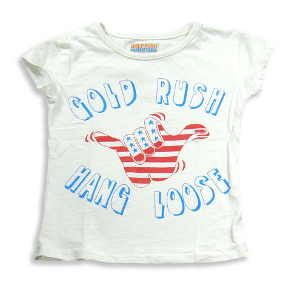 Gold Rush Outfitters - Little Girls Cap Sleeve Top