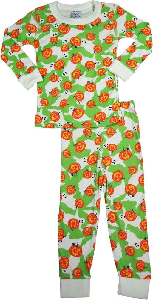 Sara's Prints Boys Long Sleeve 100% Cotton 2 Piece Pajama Set - Wear to fit snug