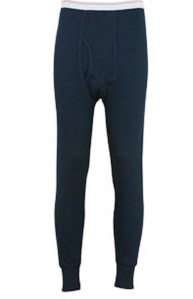 Indera Mens Regular & Big ICEtex Dual Face Fleeced Thermal Long John Pant