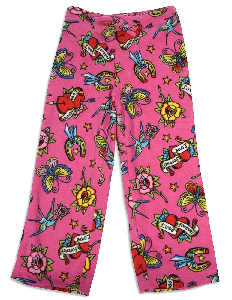 Bee Posh Girls Cozy Fleece Pajama Lounge Sleep Pant