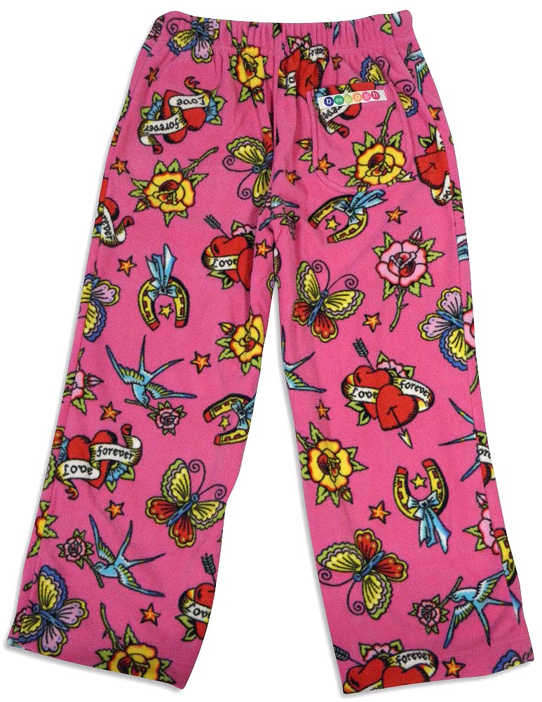 Bee Posh Girls Cozy Fleece Pajama Lounge Sleep Pant