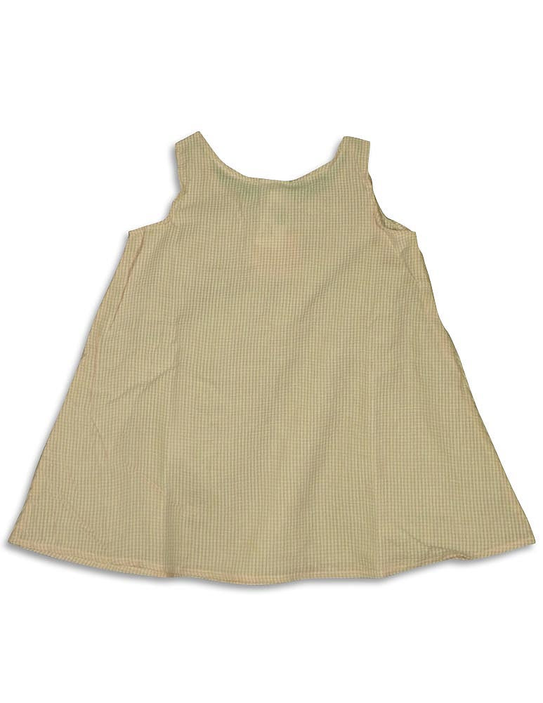 Mulberribush Infant / Toddler Girls Sleeveless Cotton Sundress Jumper Dress