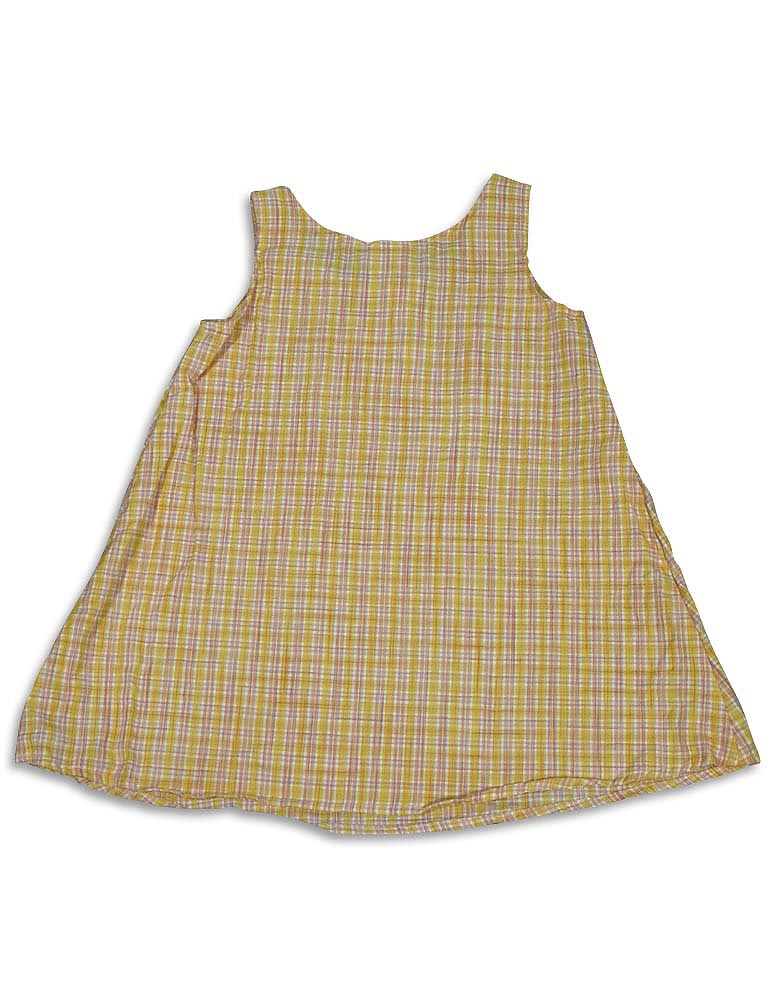 Mulberribush Infant / Toddler Girls Sleeveless Cotton Sundress Jumper Dress