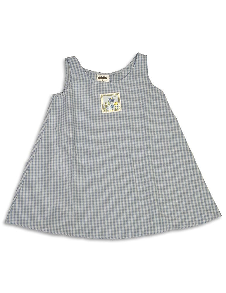 Mulberribush Infant / Toddler Girls Sleeveless Cotton Sundress Jumper Dress