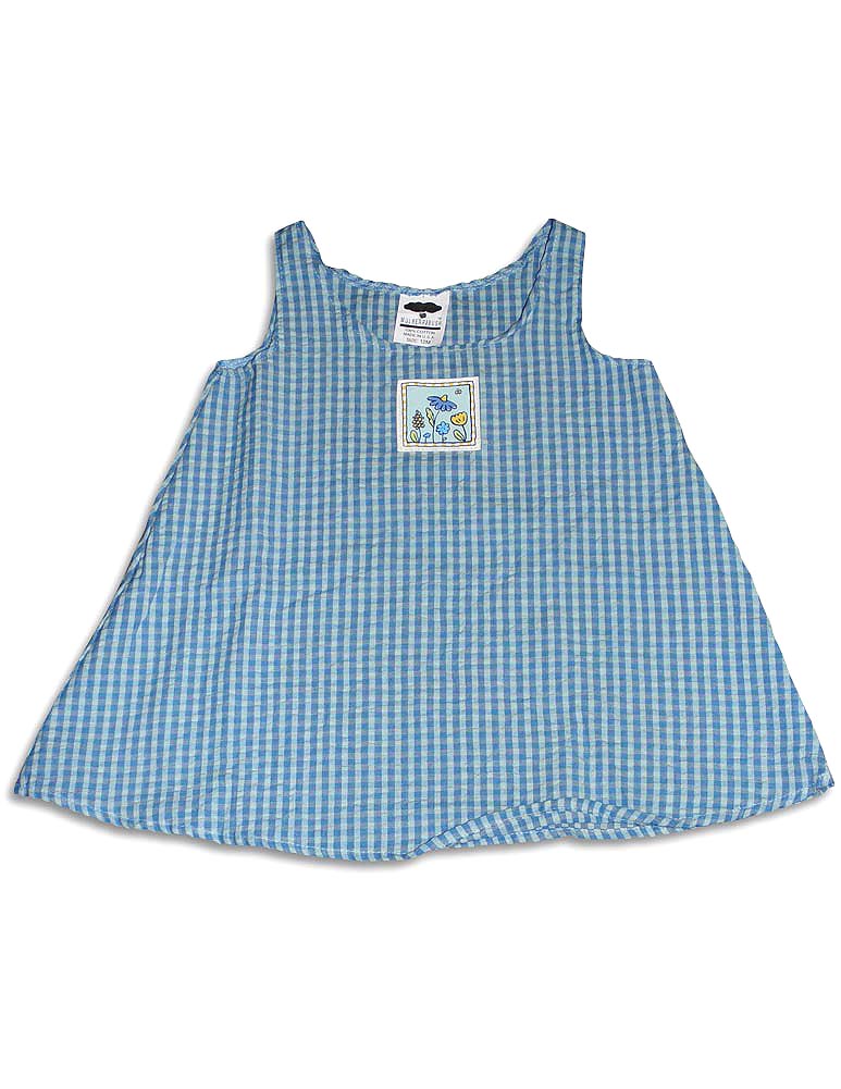 Mulberribush Infant / Toddler Girls Sleeveless Cotton Sundress Jumper Dress