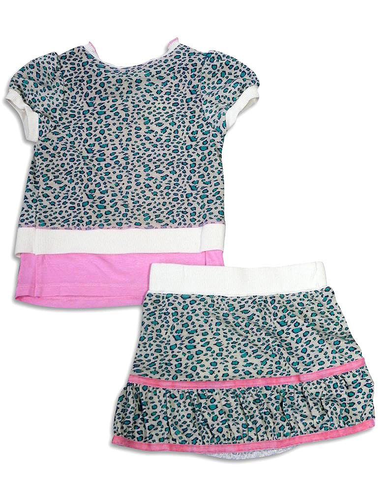 Baby Sara Infant Baby Girls Short Sleeve and Sleeveless Skirt Sets