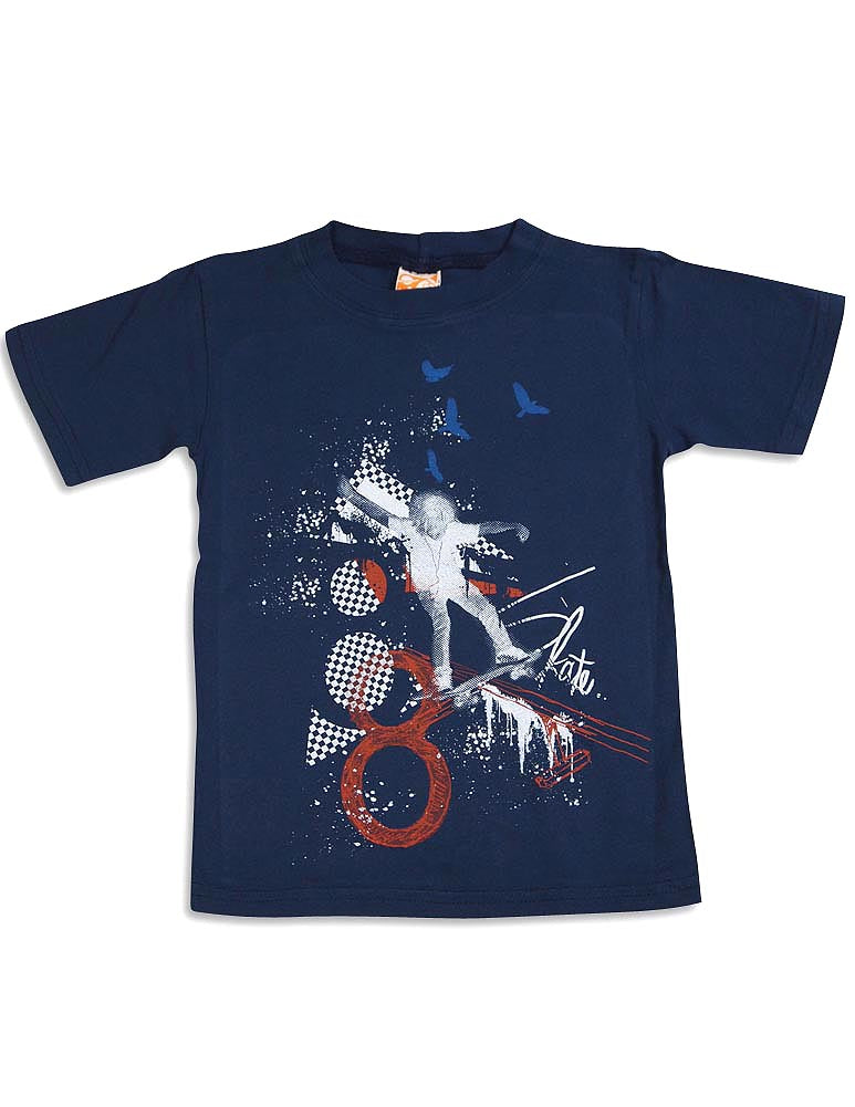 Charlie Rocket - Little Boys Short Sleeve T-Shirt