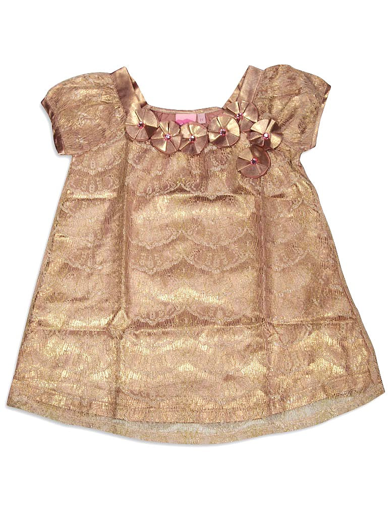 Lipstik Toddler and Little Girl's Party Dress for Day, Evening or Holidays