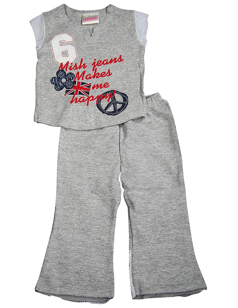 Mish Mish - Baby Girls 2-Piece Pant Set