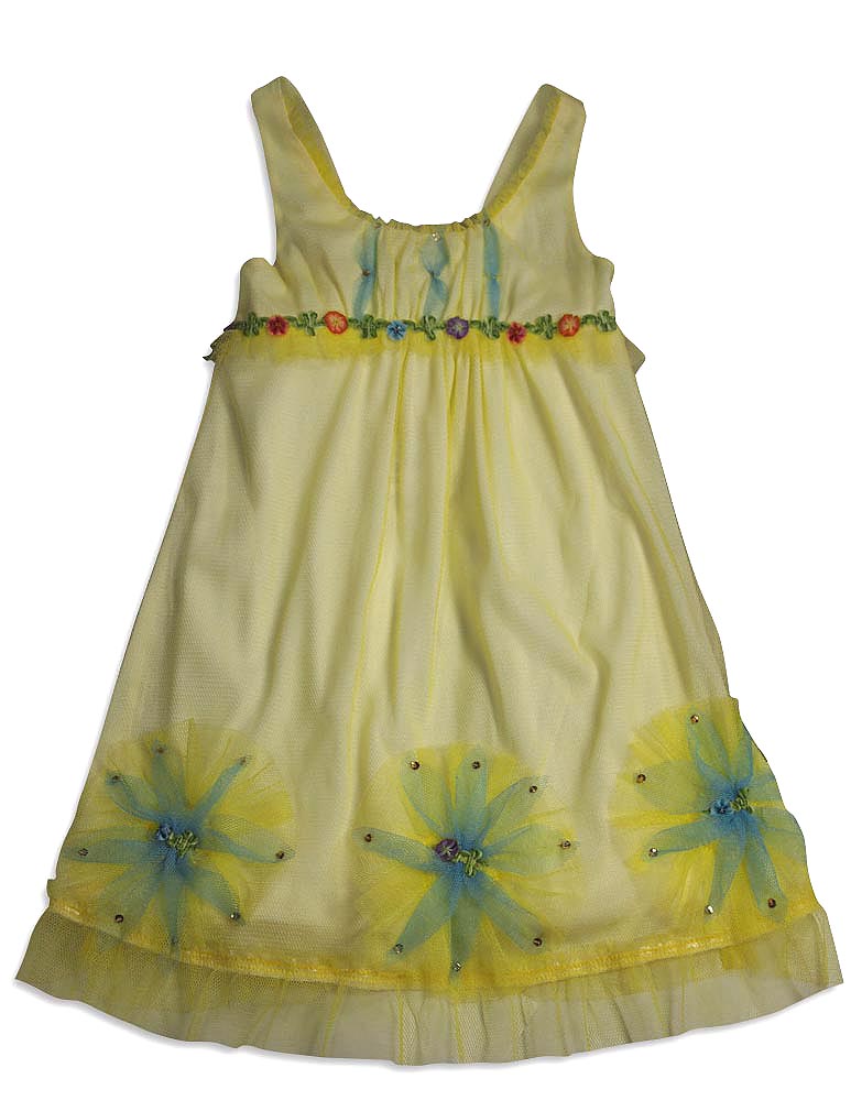 Baby Sara Toddler & Girls Sleeveless Dresses- Assorted Fabrics / Styles / Colors