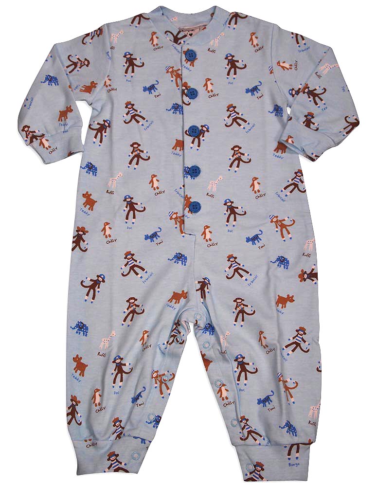 New Potato Baby Infant Boys Long Sleeve Cotton Coverall