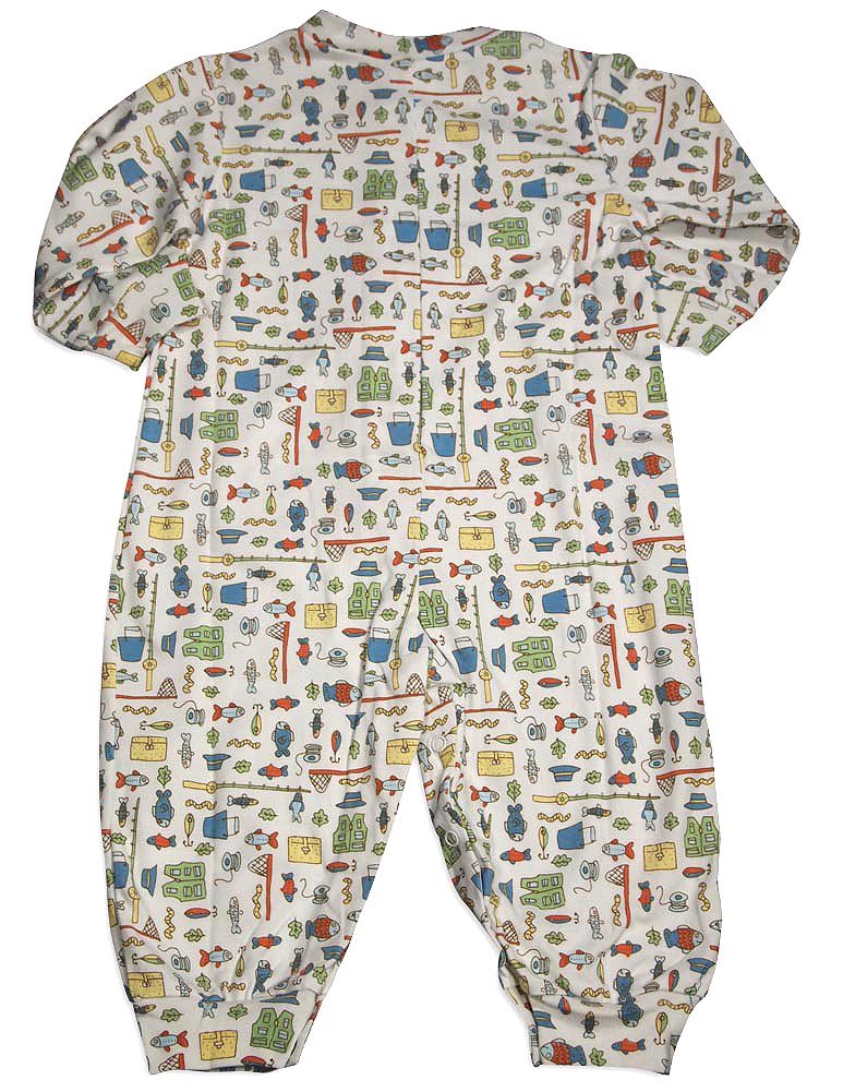 New Potato Baby Infant Boys Long Sleeve Cotton Coverall