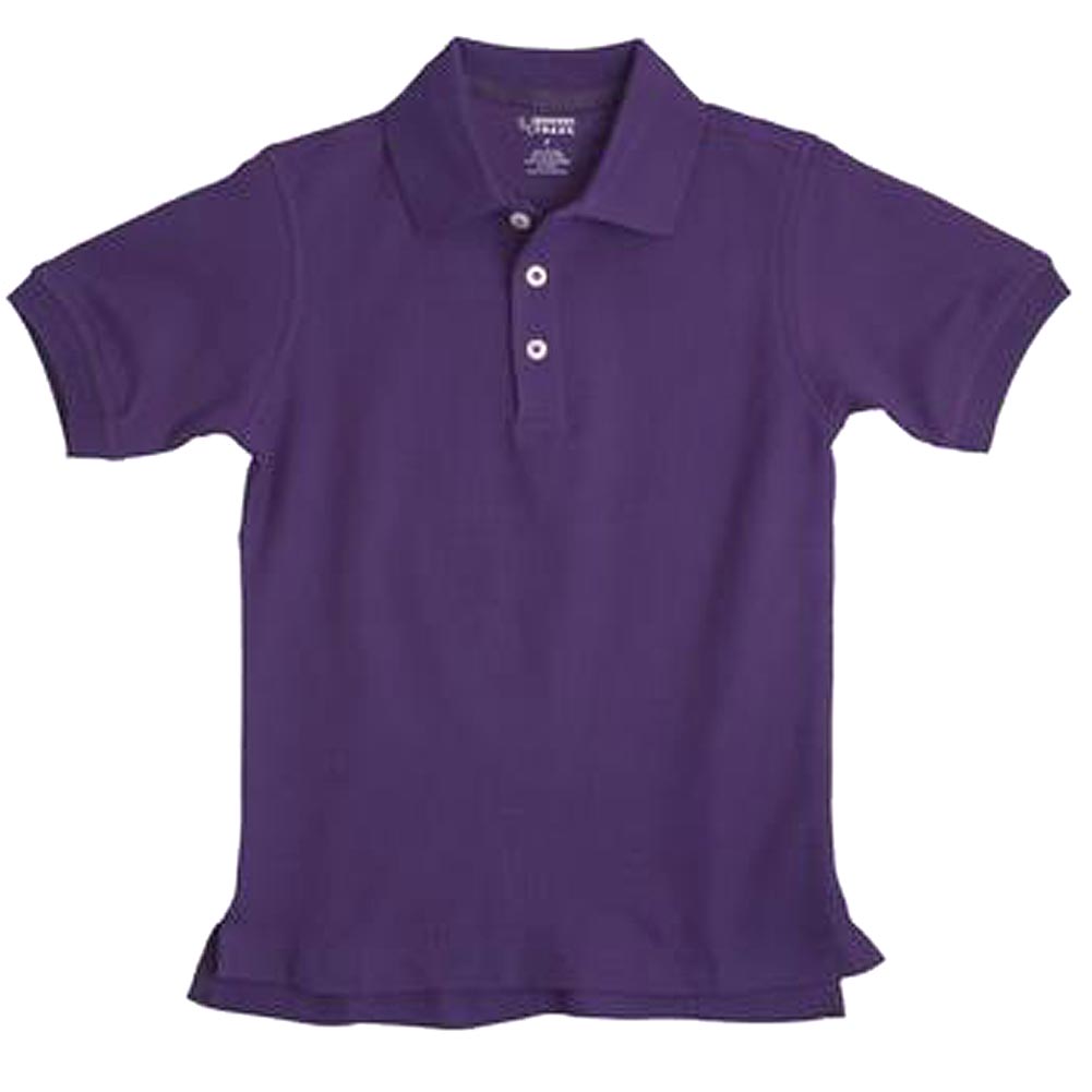 French Toast School Uniform Unisex Short Sleeve Pique Polo Shirt (Husky Sizes)