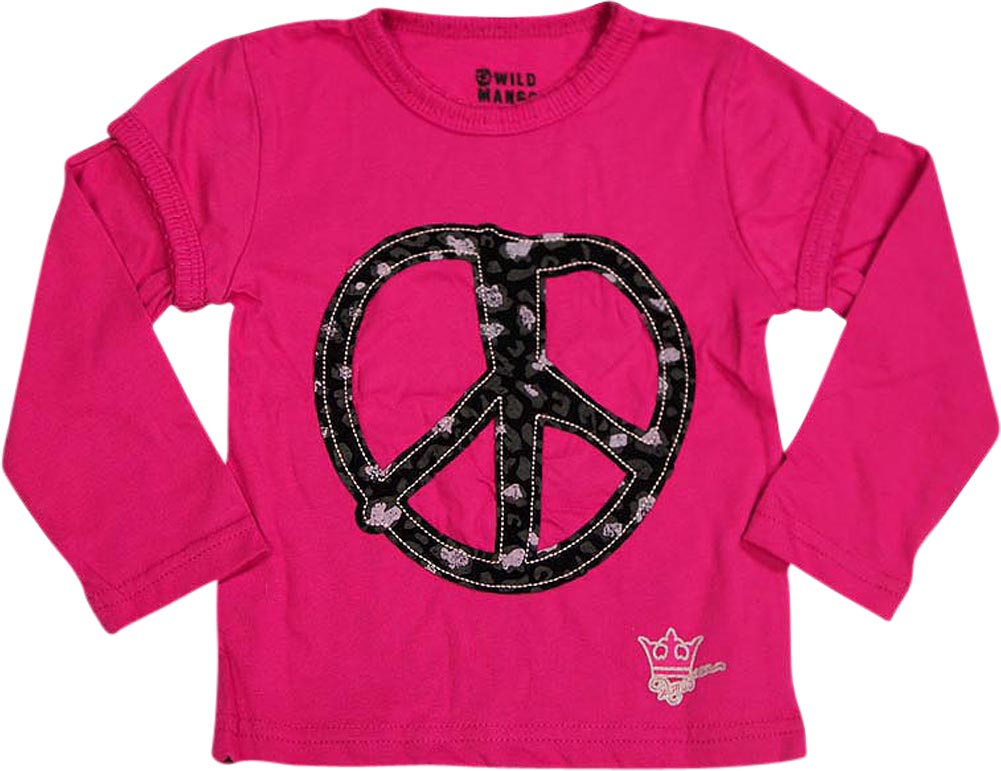 Wild Mango Toddler and Girls Long Sleeve Cotton Fashion T-Shirt Tee Shirt Top