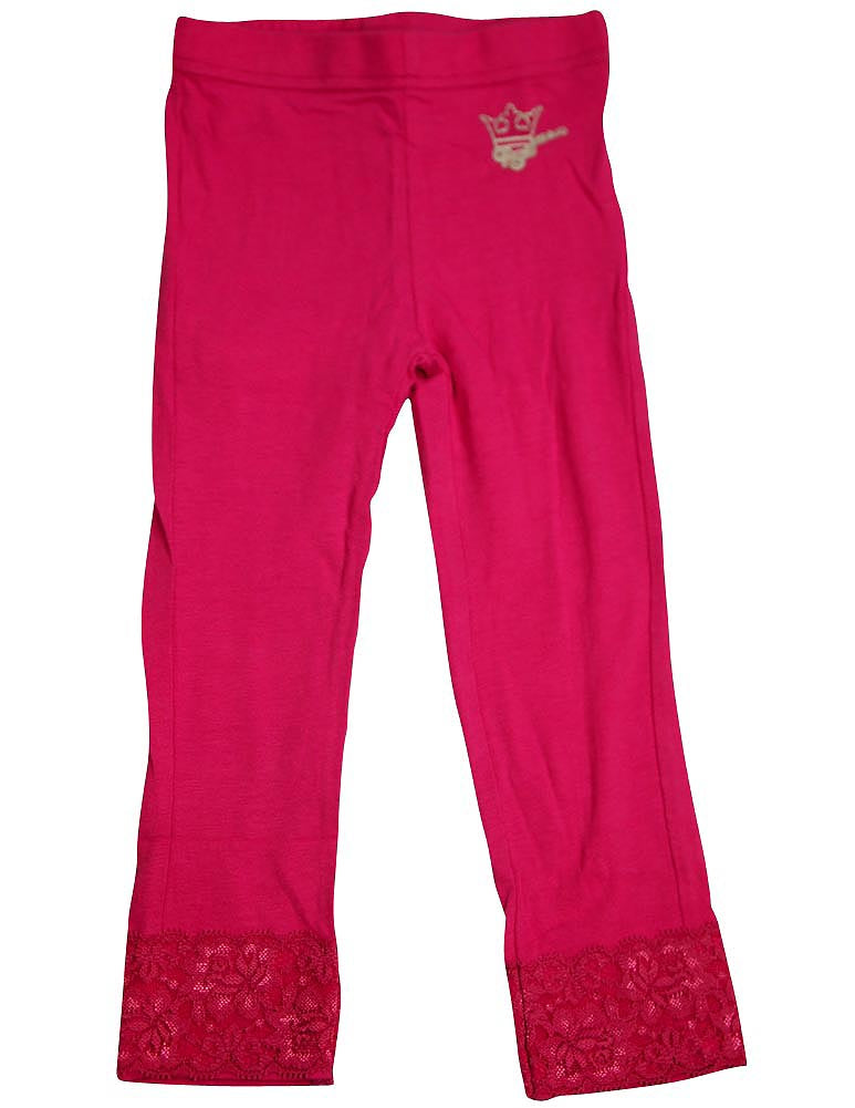 Wild Mango Girls Legging Pants Lace or Print Sizes 2T - 10 - Fashion Pants