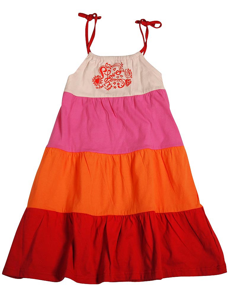 Mish Mish Little Girls Sizes 2-7 - 100% Cotton - Sleeveless Tank Sundress