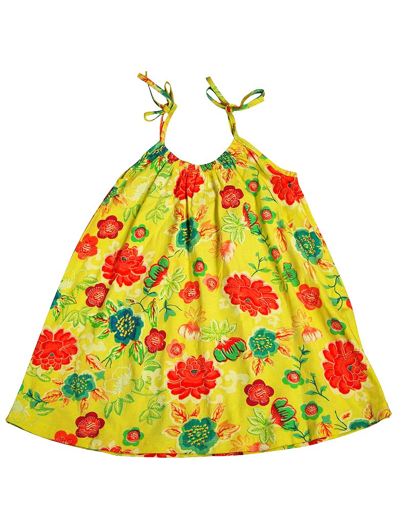 Mish Mish Little Girls Sizes 2-7 - 100% Cotton - Sleeveless Tank Sundress