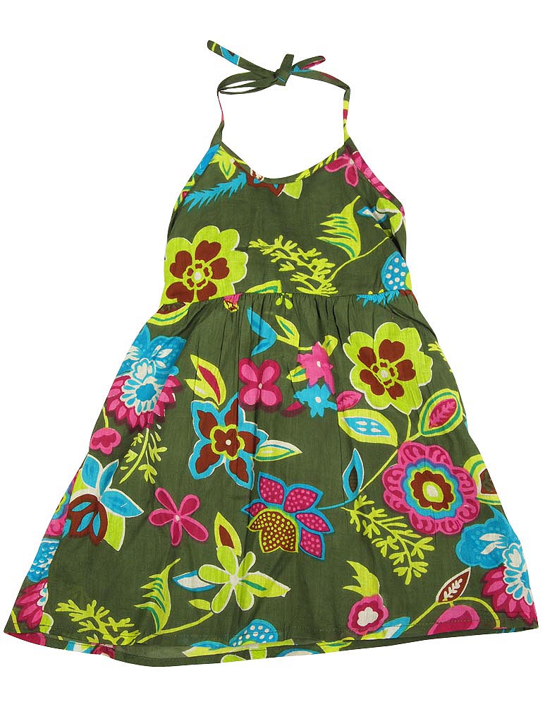 Mish Mish Little Girls Sizes 2-7 - 100% Cotton - Sleeveless Tank Sundress