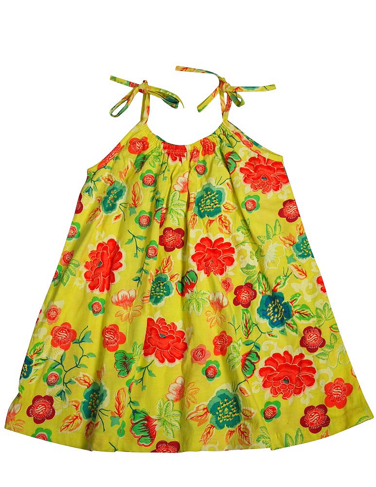 Mish Mish Little Girls Sizes 2-7 - 100% Cotton - Sleeveless Tank Sundress