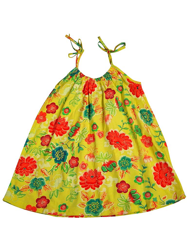 Mish Mish Little Girls Sizes 2-7 - 100% Cotton - Sleeveless Tank Sundress