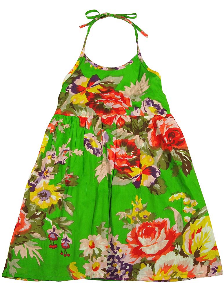 Mish Mish Little Girls Sizes 2-7 - 100% Cotton - Sleeveless Tank Sundress