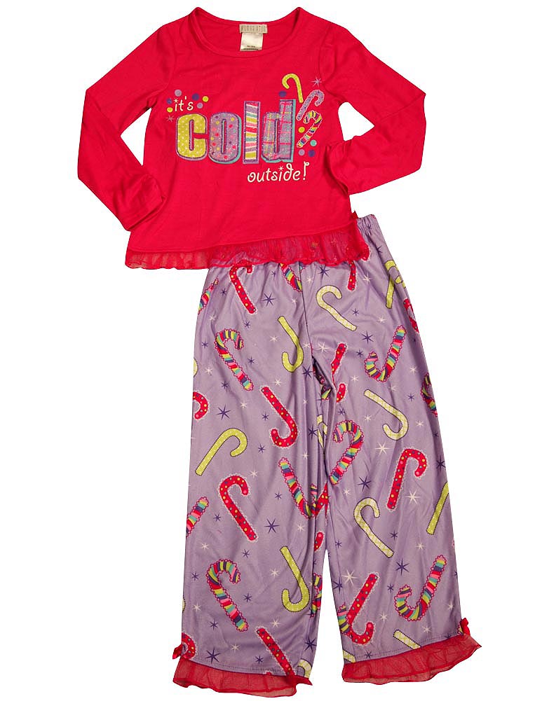 Komar Kids - Little Girls' Long Sleeve Pajamas