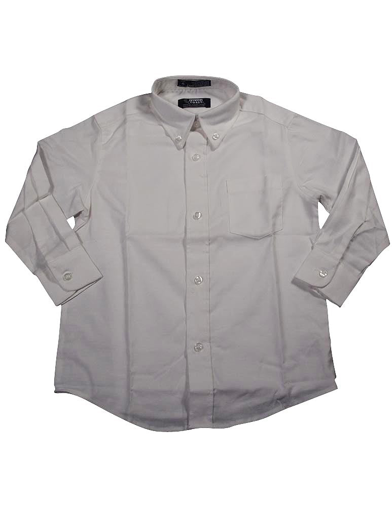 French Toast School Uniform Boys Button Down Long Sleeve Oxford Dress Shirt