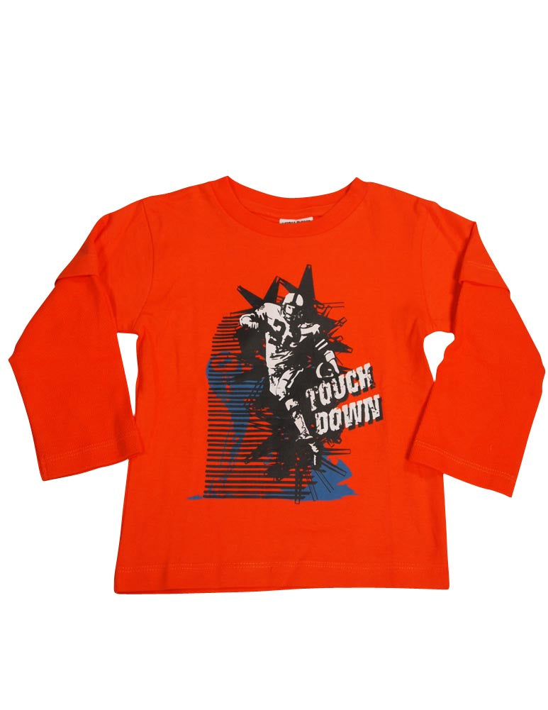 Mish Toddler & Little Boys Long Sleeve Graphic Tee Shirt Top