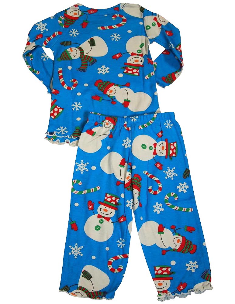 Sara's Prints Baby Infant Girls 2 Piece Long Sleeve Sleepwear Pajama Set