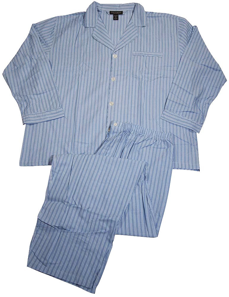 State O Maine Mens Big & Tall Long Sleeve Long Leg Sleep Lounge Pajama Set