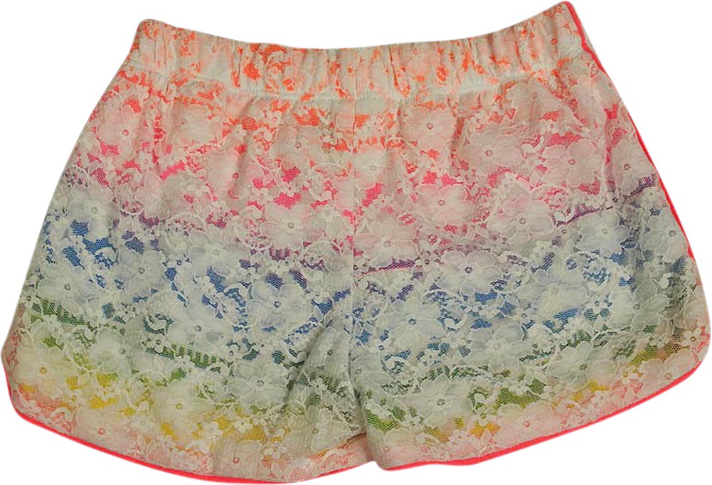 Flowers by Zoe Girls Sizes 4 - 10 Lace Shorts