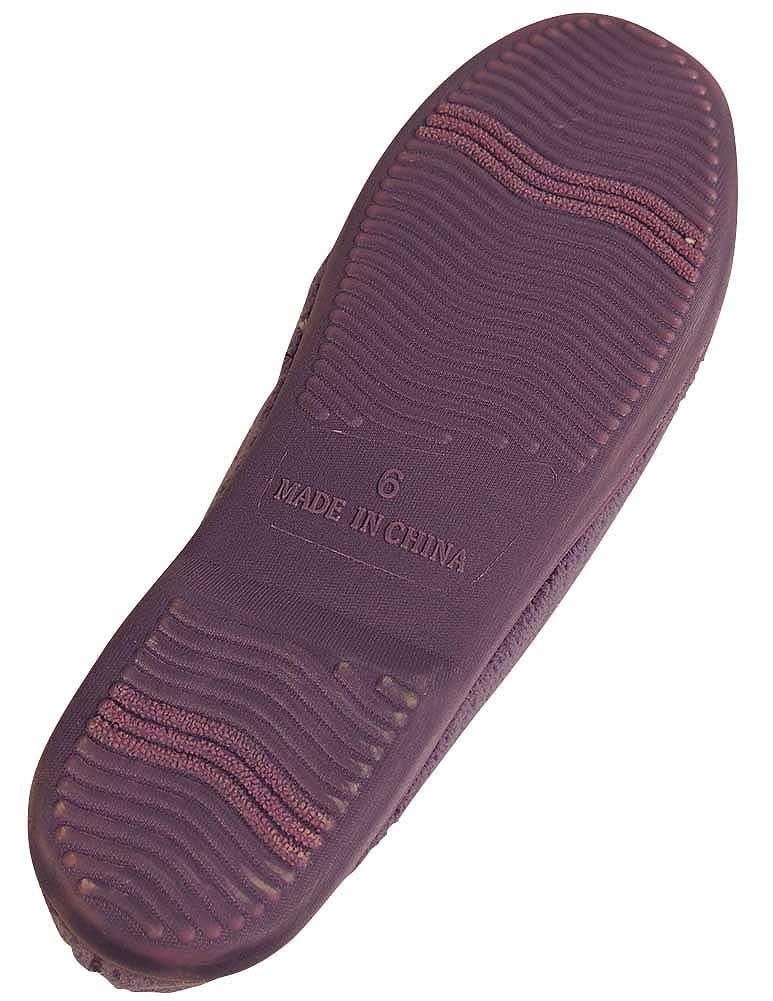 Maidenform Women's Ladies Slip On Moccasin Style Slipper