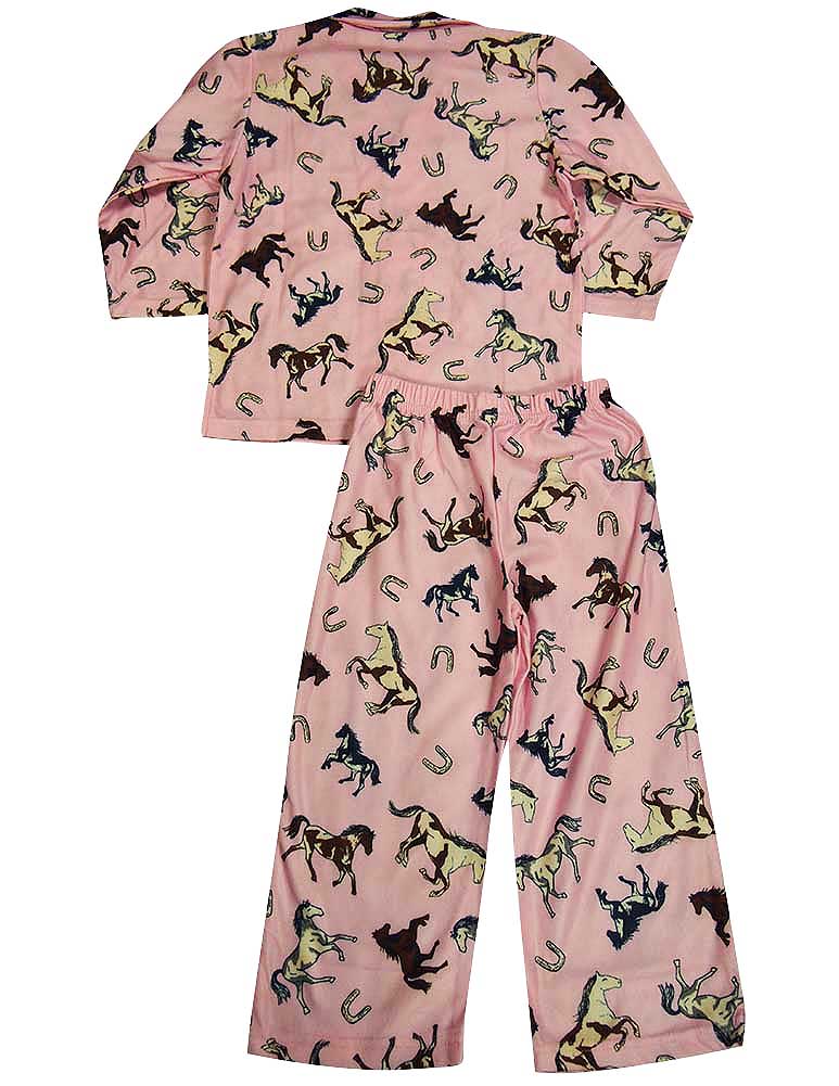 Sara's Prints Toddler & Girls Long Sleeve Two Piece Pajama Set - Flame Resistant