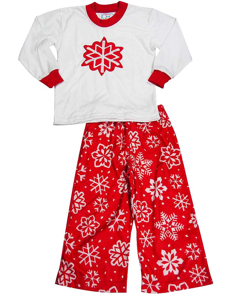 Sara's Prints Toddler & Girls Long Sleeve Two Piece Pajama Set - Flame Resistant